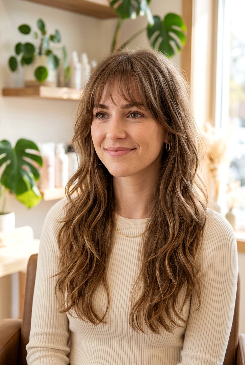 Wispy Bangs Haircut - 20 popular haircuts for women - 20 popular haircuts for women