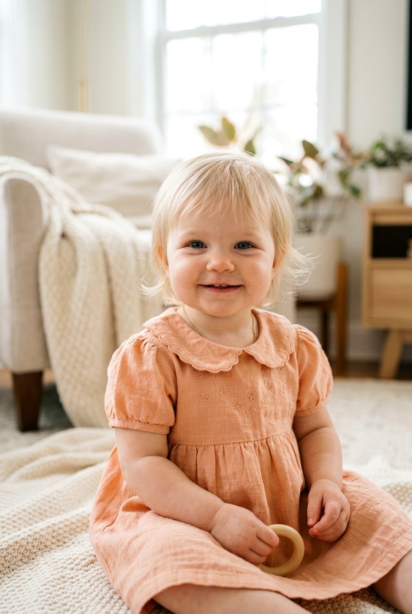 Wispy Bangs Haircut - 20 first haircut ideas for baby girls - 20 first haircut ideas for baby girls