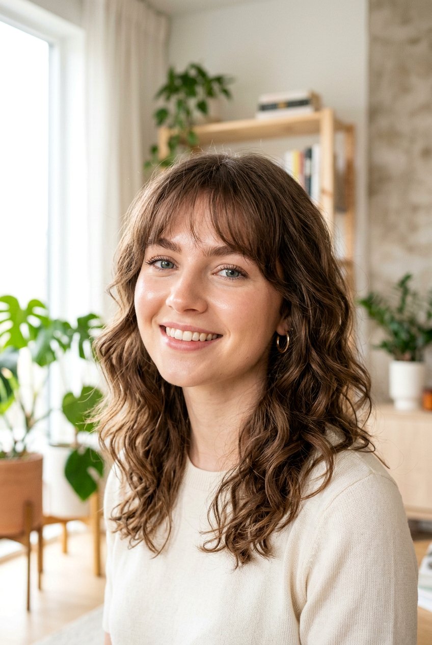 Wispy Bangs Loose Wave - 20 loose wave hairstyles - 20 loose wave hairstyles