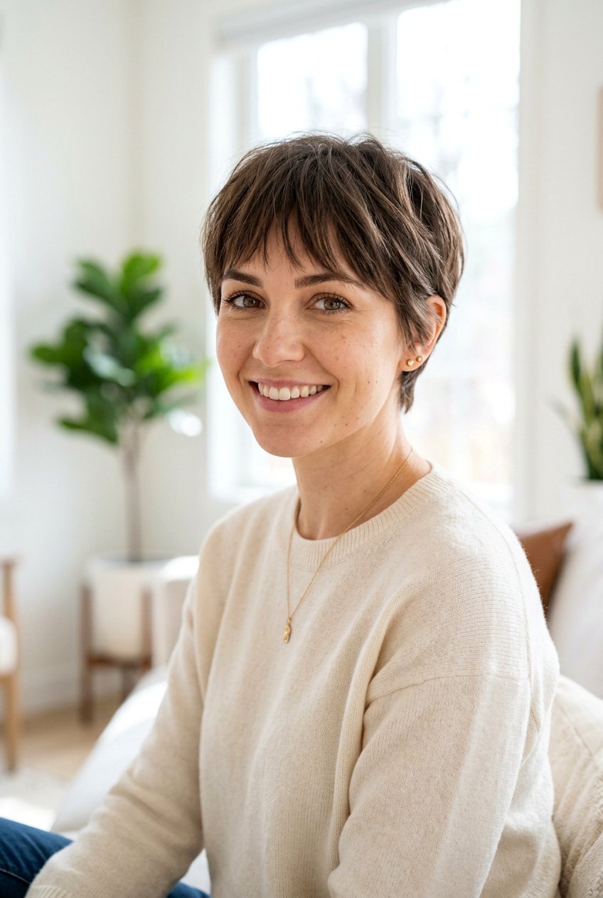 Wispy Bangs Soft Pixie - 20 soft pixie haircut - 20 soft pixie haircut