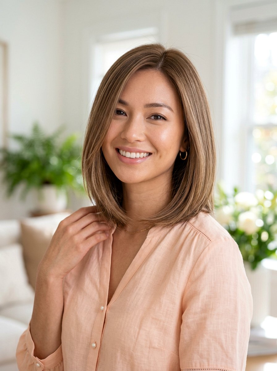 Wispy End Sleek Bob - 20 glossy sleek bob with shine - 20 glossy sleek bob with shine