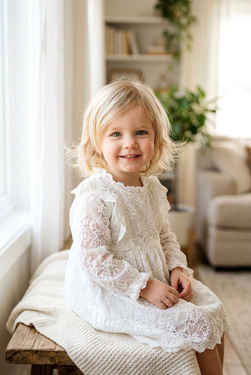 Wispy End Toddler Bob - 20 toddler bob haircut for girls - 20 toddler bob haircut for girls