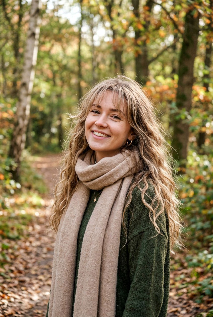 Wispy Fringe - 20 haircut for frizzy hair women - 20 haircut for frizzy hair women