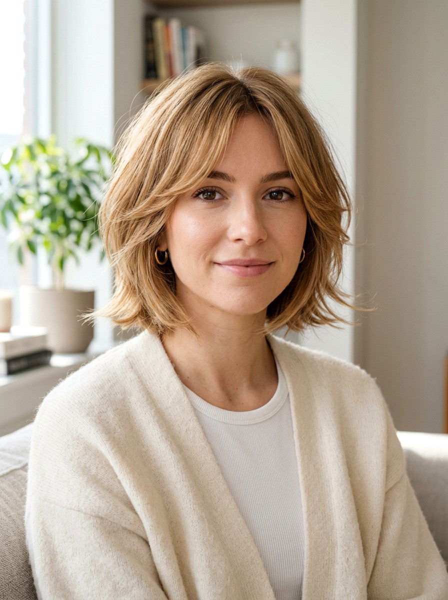 Wispy Layered Bob - 20 runway bob hairstyle women - 20 runway bob hairstyle women