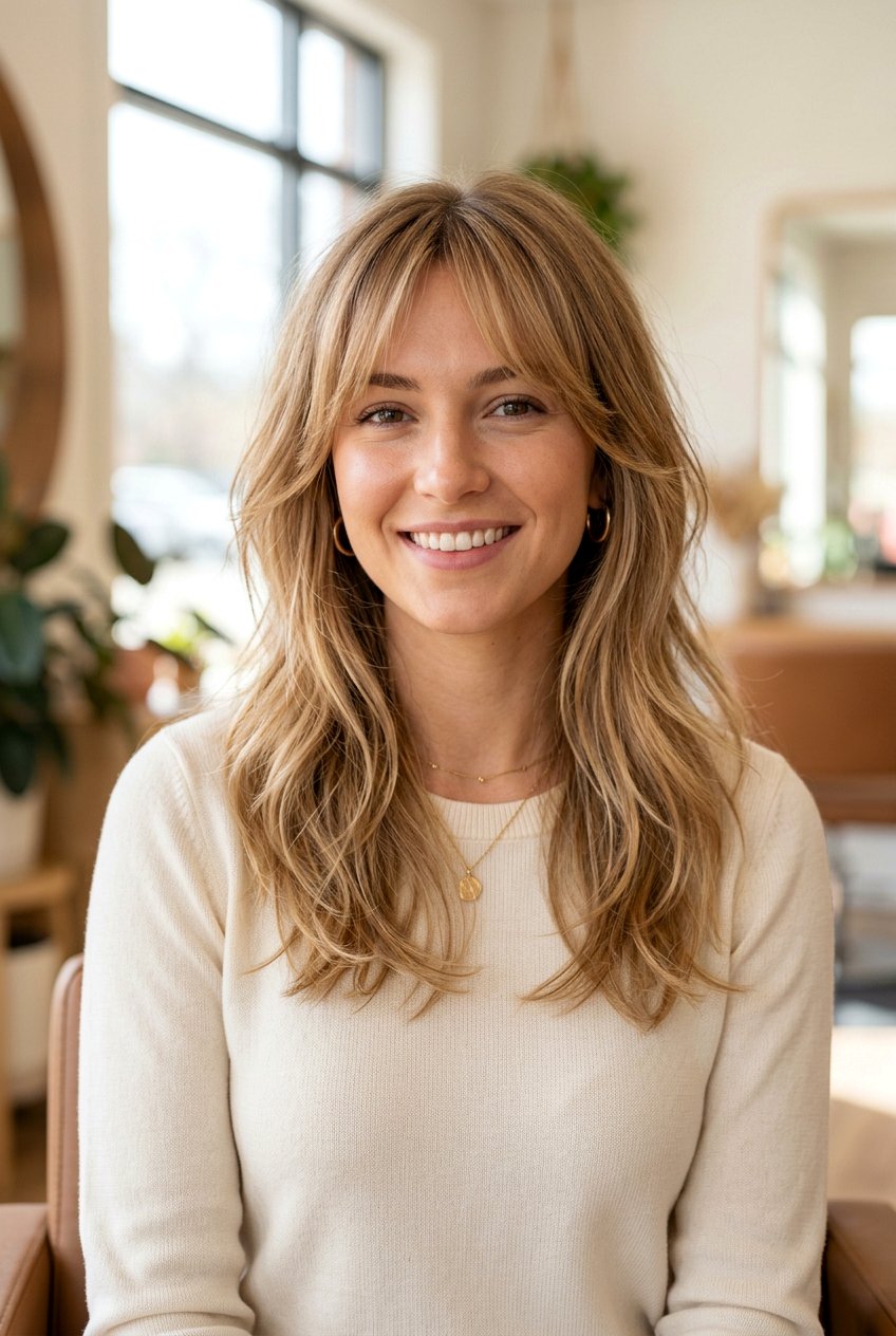 Wispy Layered Cut - 20 layered hairstyles for women over 50 - 20 layered hairstyles for women over 50