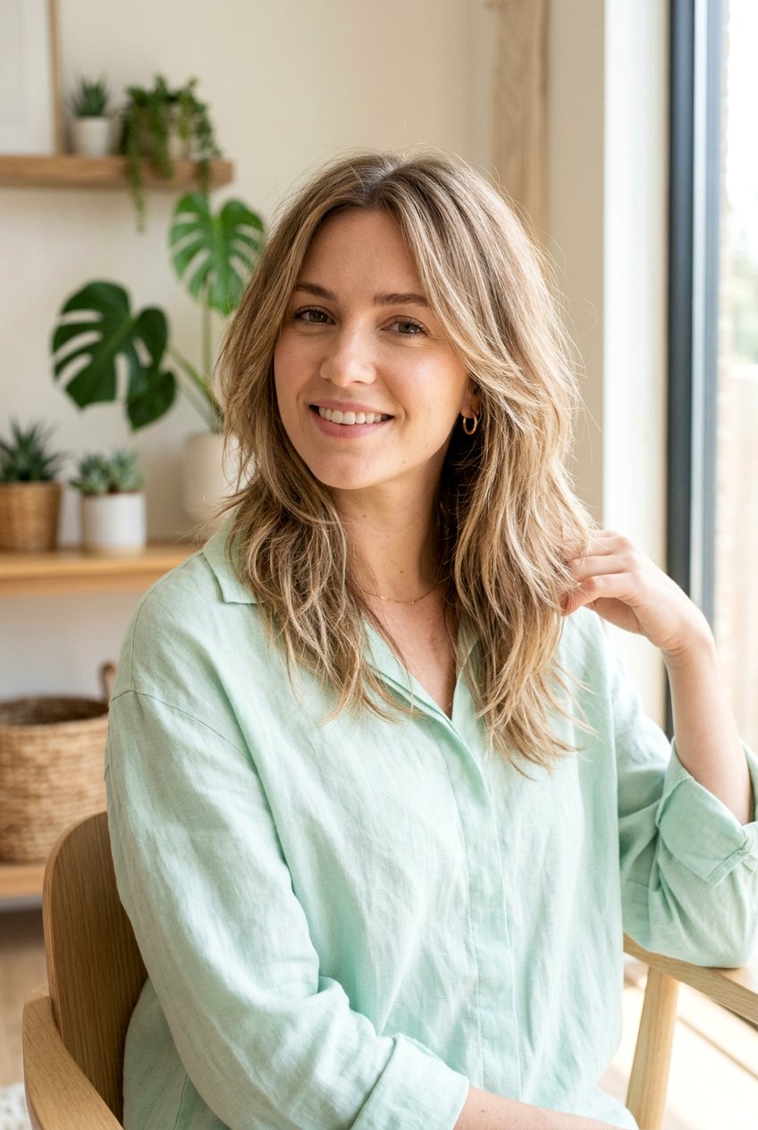 Wispy Layered Haircut - 20 medium haircut to add volume to fine hair - 20 medium haircut to add volume to fine hair