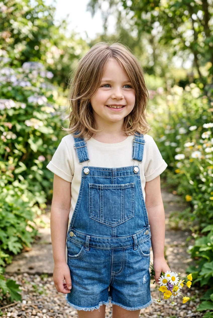 Wispy Layered Lob - 20 little girls haircut with layers - 20 little girls haircut with layers