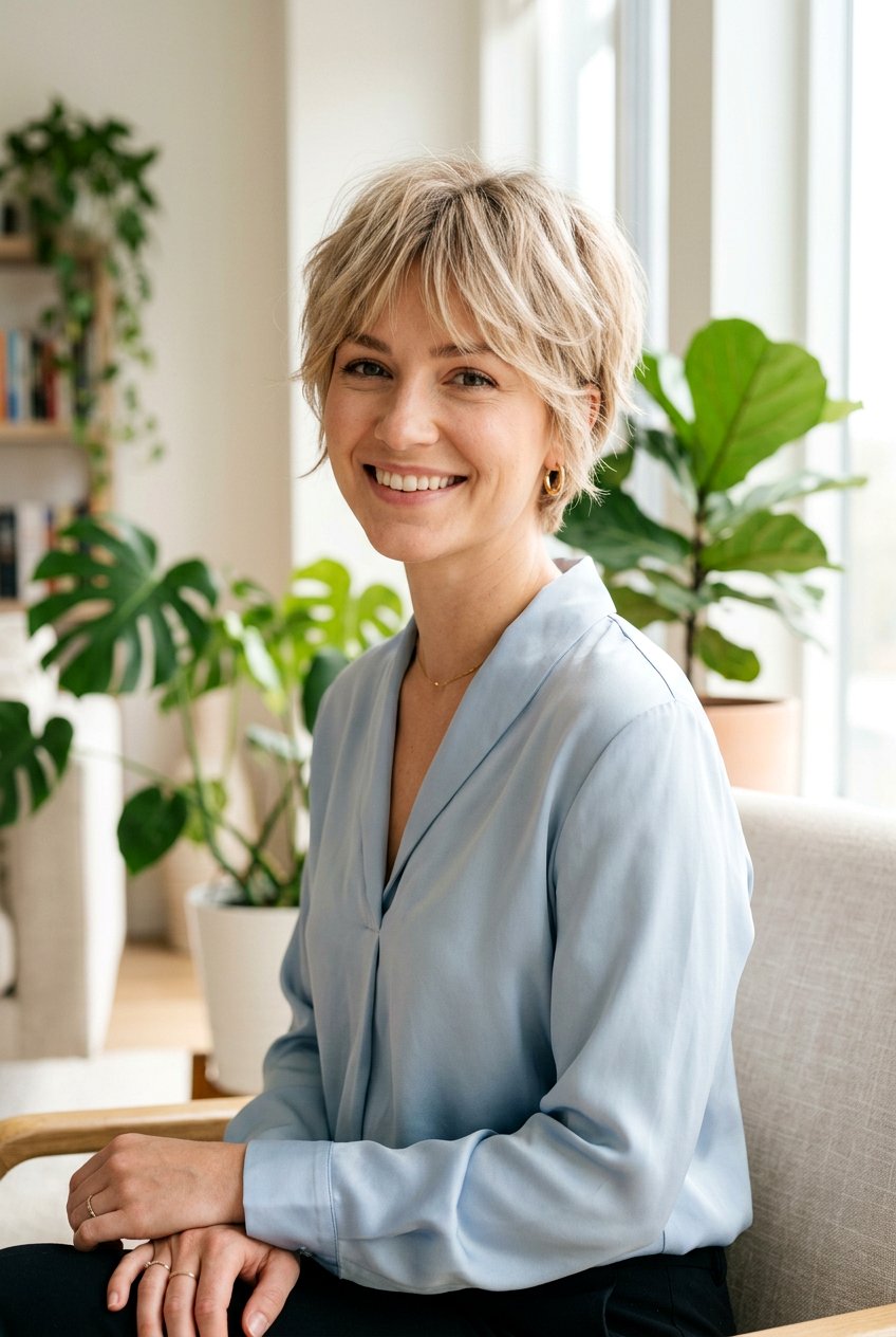 Wispy Layered Pixie - 20 choppy pixie for thin hair women - 20 choppy pixie for thin hair women