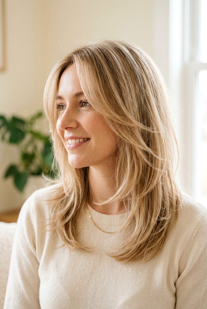 Wispy Medium Layered Haircut - 20 medium layered haircuts - 20 medium layered haircuts