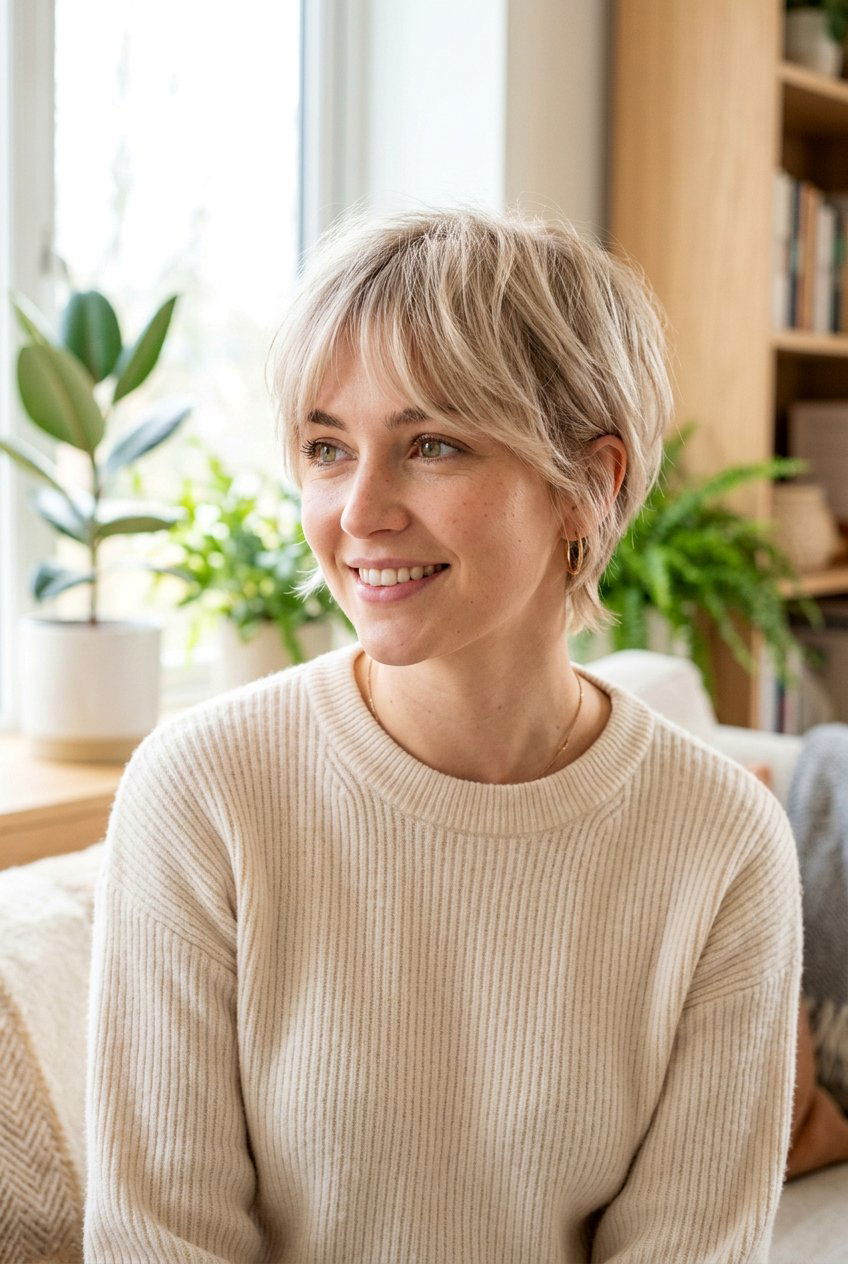 20 Trendy Pixie With Long Bangs Styles to Transform Your Look
