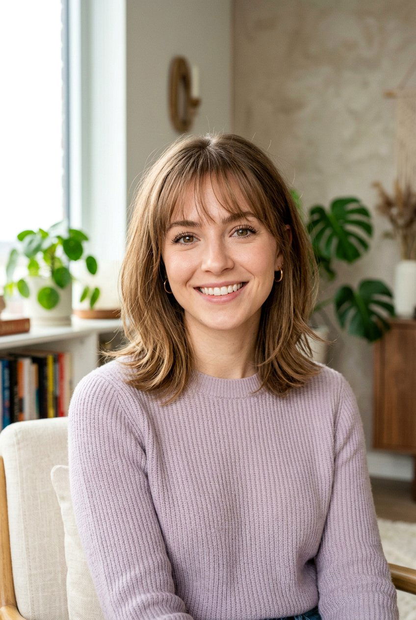 Wispy bangs collarbone haircut - 20 collarbone haircut for fine thin hair - 20 collarbone haircut for fine thin hair