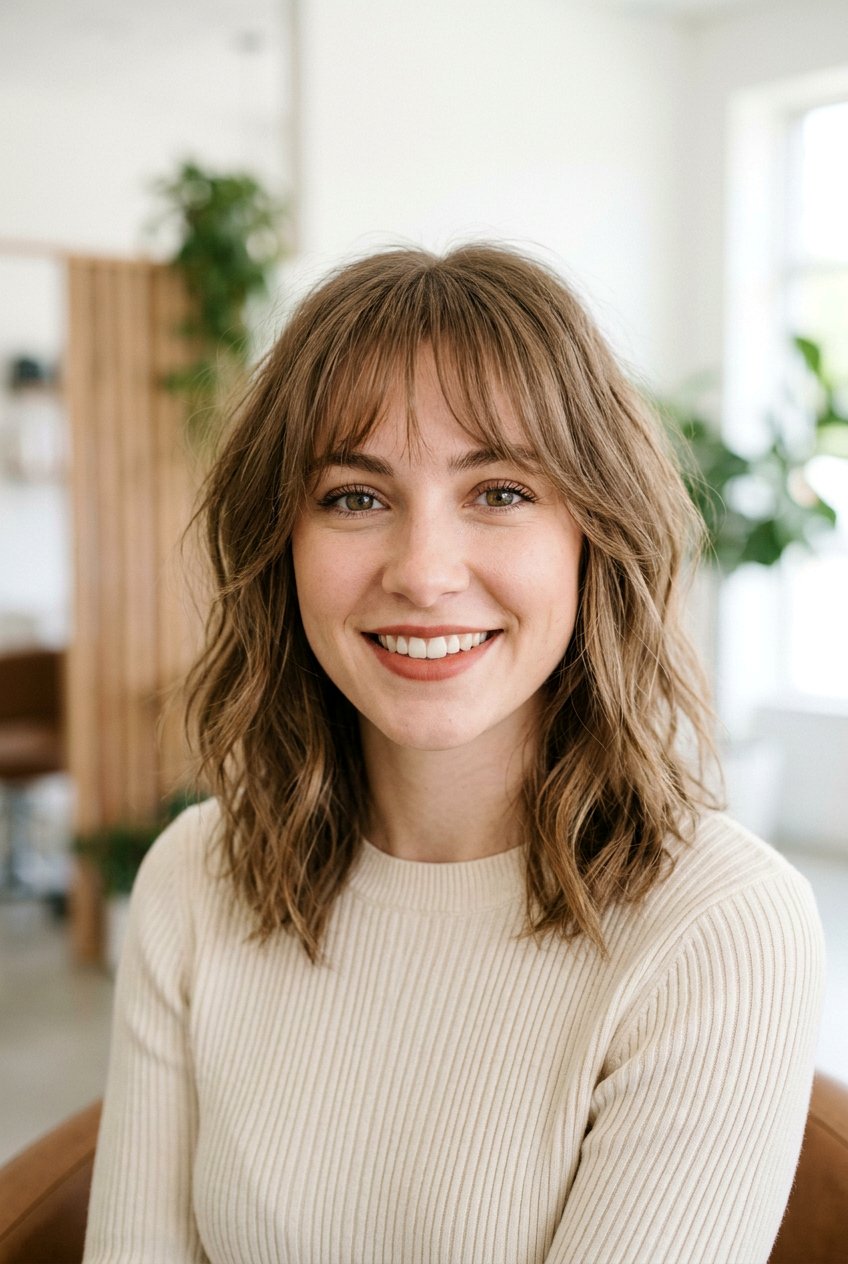 Wispy bottleneck bangs haircut - 20 bottleneck bangs haircut - 20 bottleneck bangs haircut