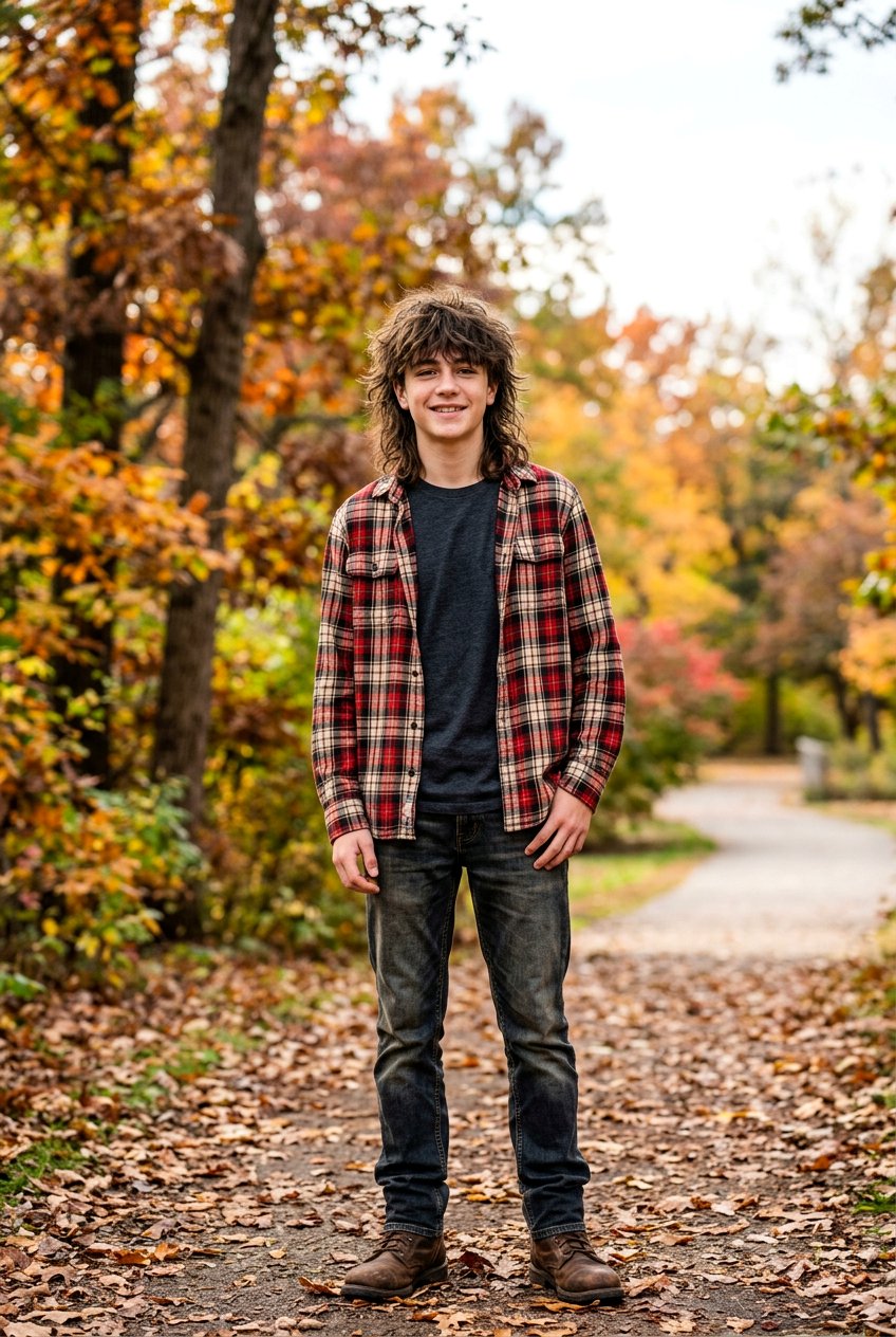 Wolf Cut - 20 boys haircut ideas for fluffy hair - 20 boys haircut ideas for fluffy hair