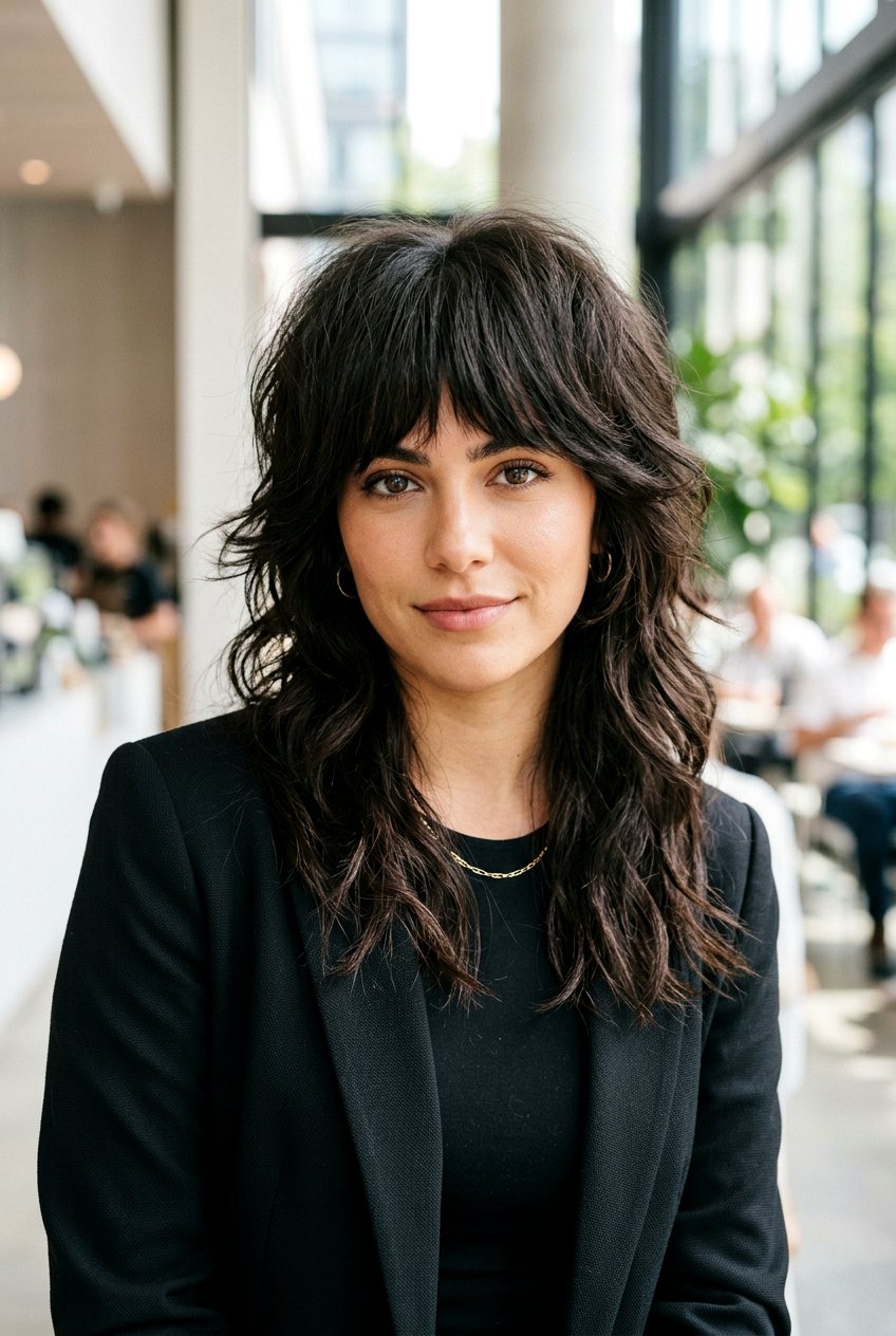 Wolf Cut - 20 haircut for frizzy hair women - 20 haircut for frizzy hair women