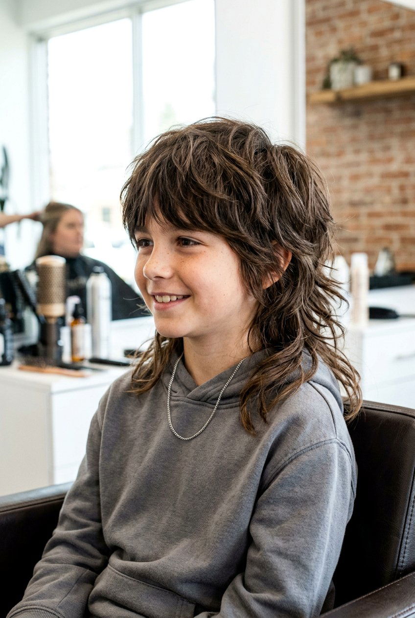 Wolf Cut - 20 hairstyles for boys - 20 hairstyles for boys