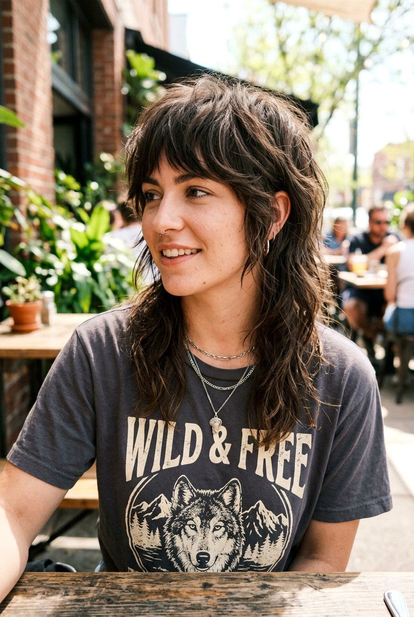 Wolf Cut Choppy Mullet For Women - 20 choppy mullet haircut women - 20 choppy mullet haircut women