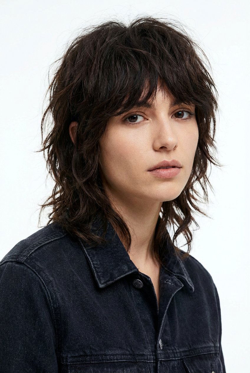 Wolf Cut Face Framing - 20 face framing layers haircut - 20 face framing layers haircut