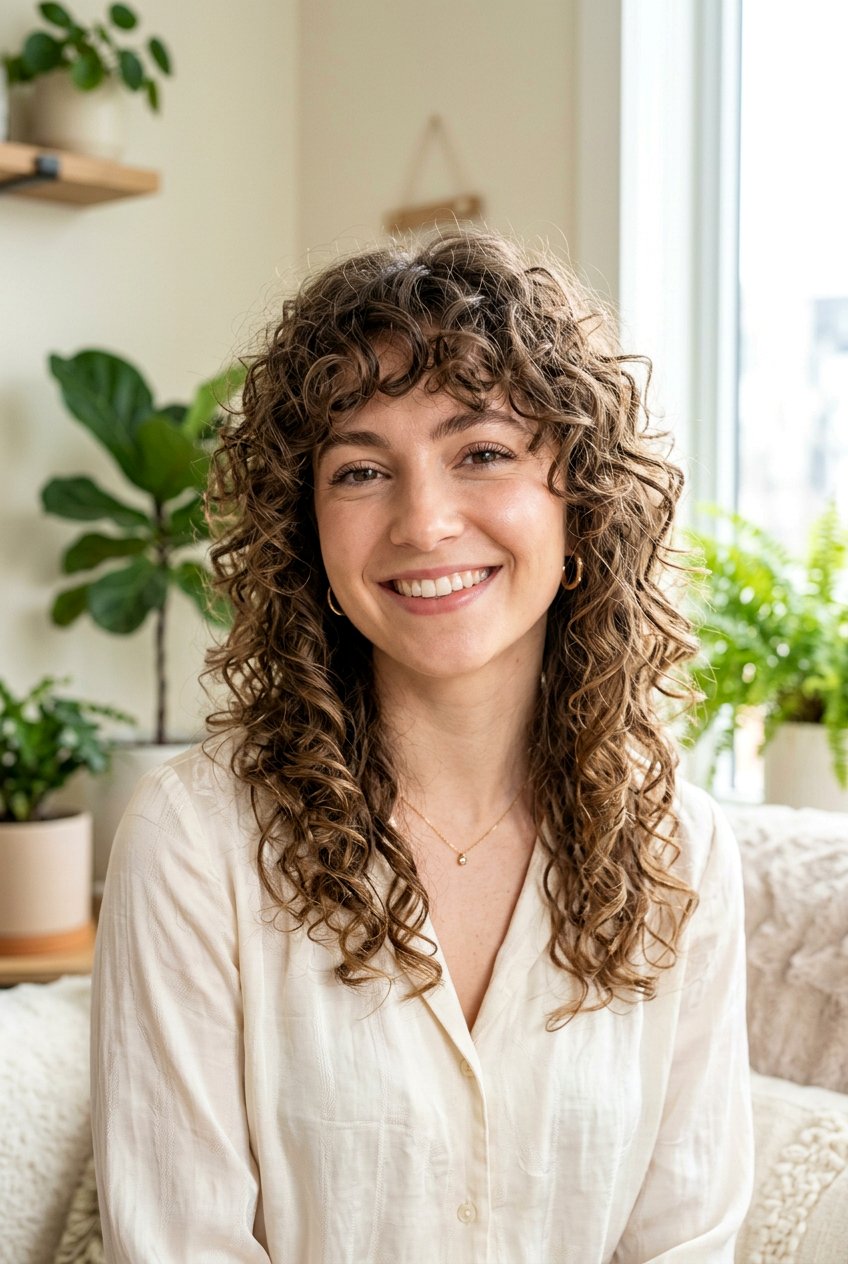 Wolf Cut For Fine Curly Hair - 20 layered wolf cut for curly hair women - 20 layered wolf cut for curly hair women