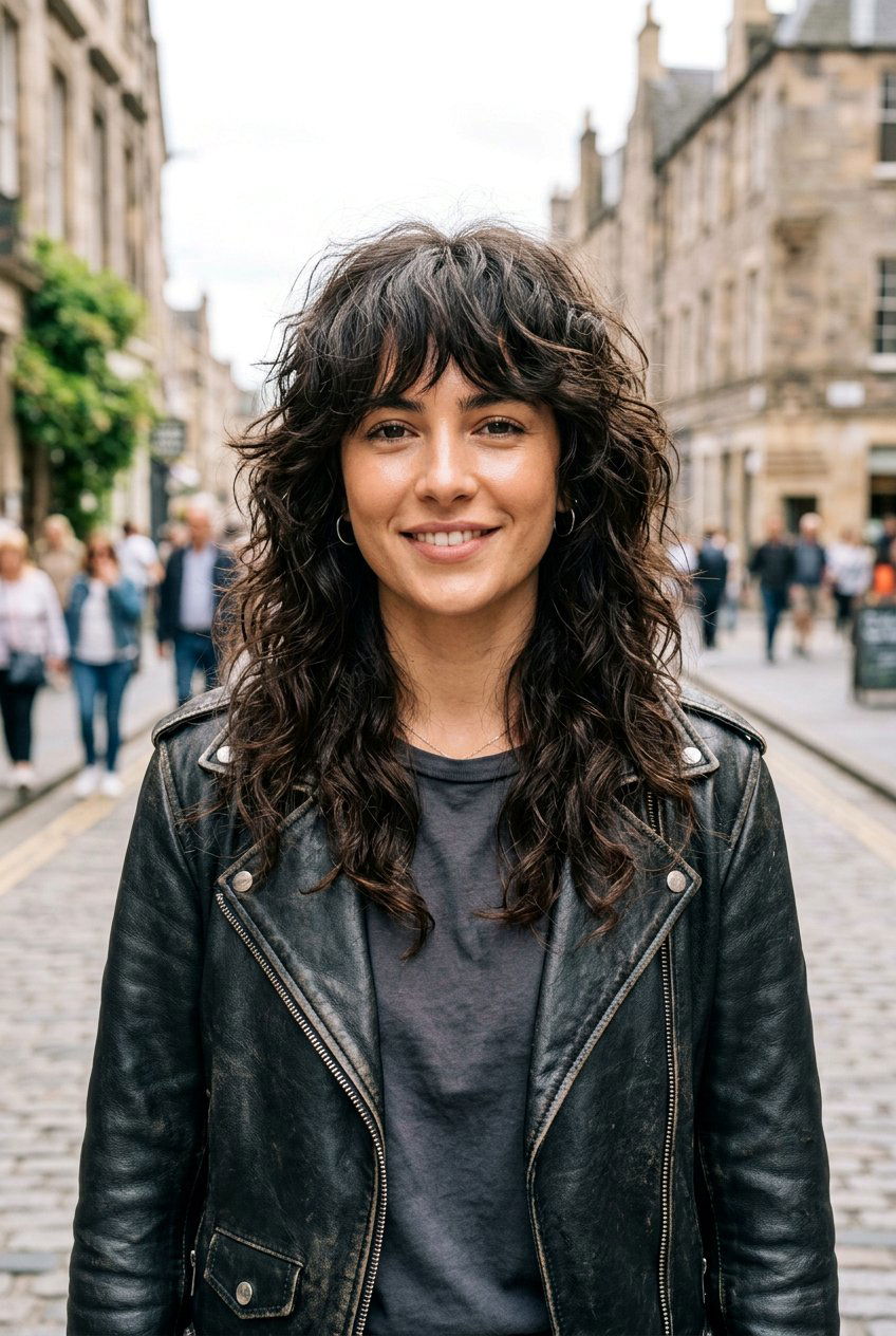 Wolf Cut For Natural Hair - 20 natural hair bangs styles - 20 natural hair bangs styles