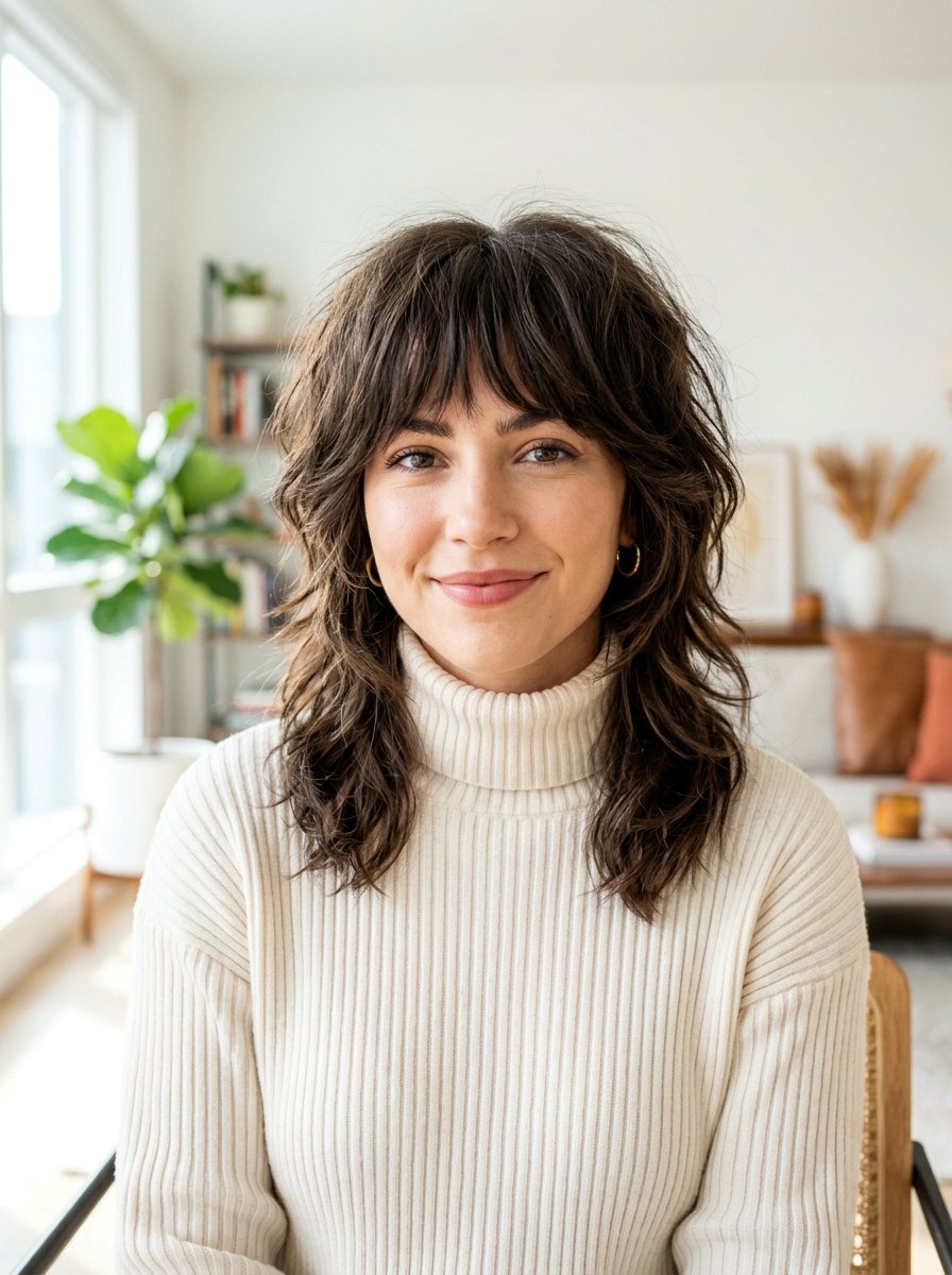 Wolf Cut For Oval Face - 20 trendy wolf cut 2026 - 20 trendy wolf cut 2026