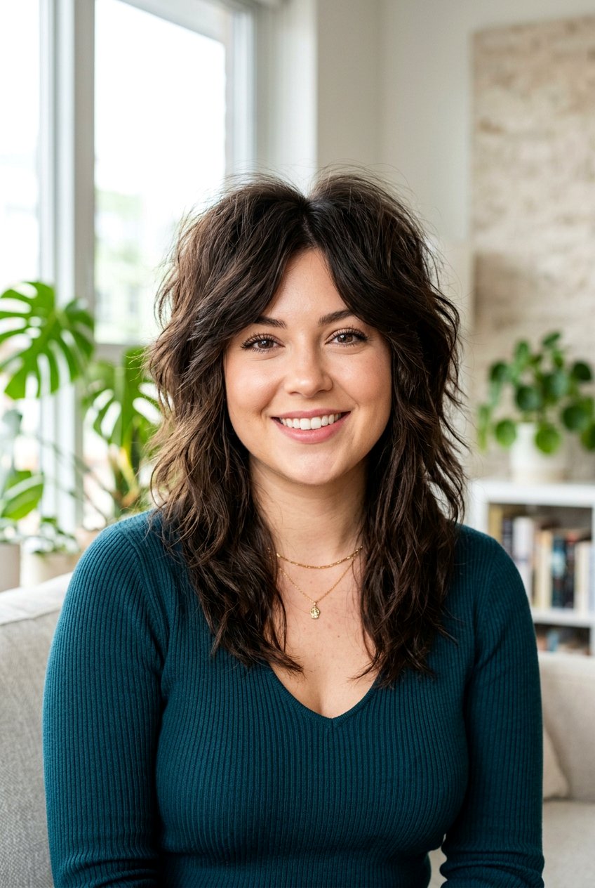 Wolf Cut For Round Face - 20 best wolf cut ideas for women - 20 best wolf cut ideas for women