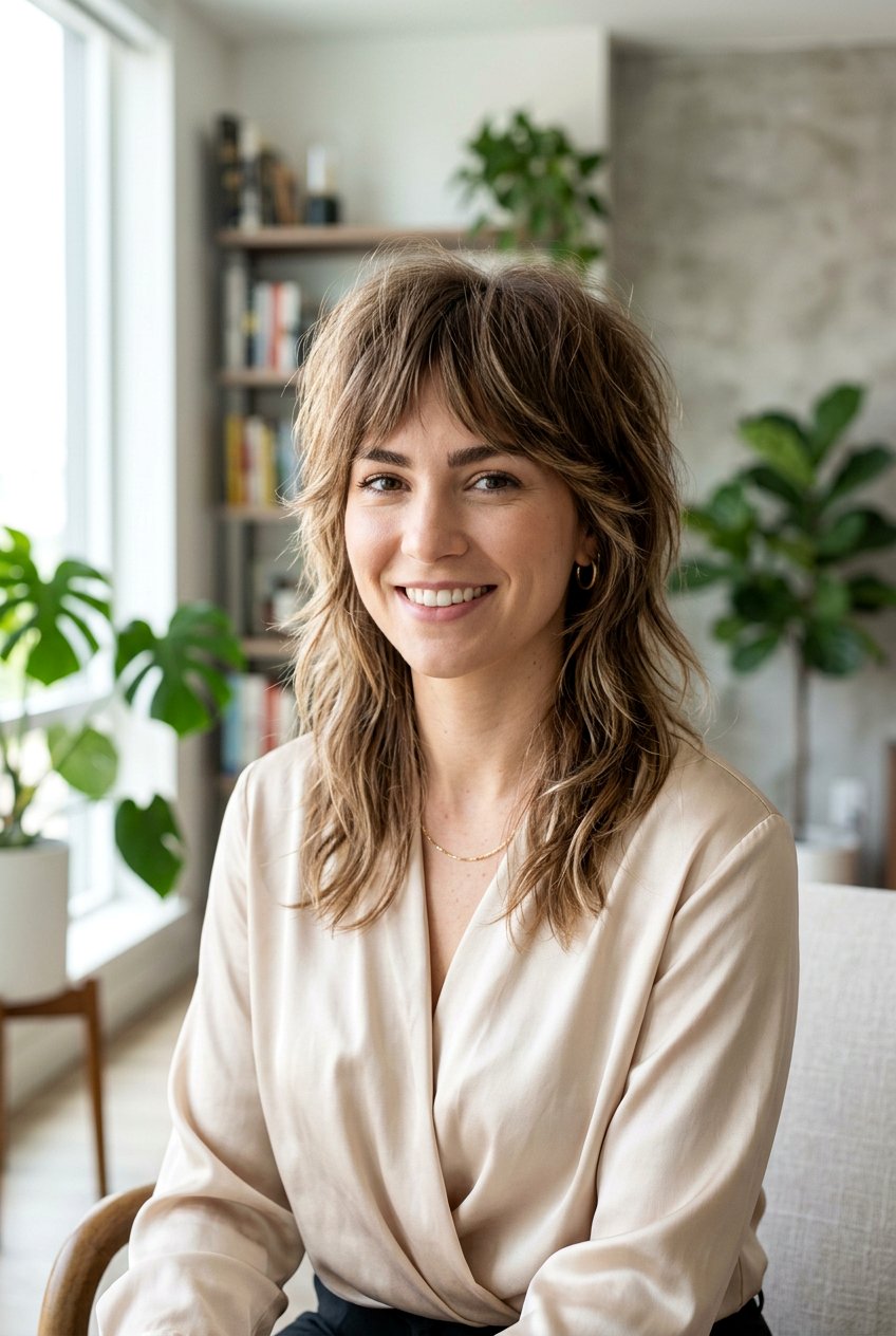 Wolf Cut For Thin Hair - 20 textured wolf cut for straight hair women - 20 textured wolf cut for straight hair women