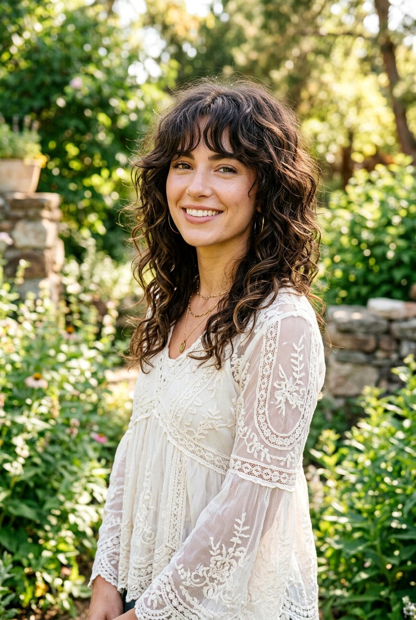 Wolf Cut For Wavy Curly Hair - 20 layered wolf cut for curly hair women - 20 layered wolf cut for curly hair women