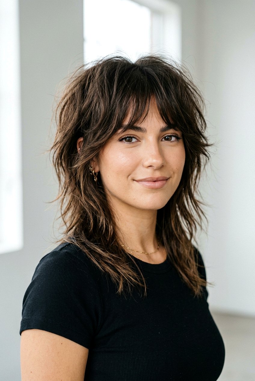 Wolf Cut Medium Layered Haircut - 20 medium layered haircuts - 20 medium layered haircuts