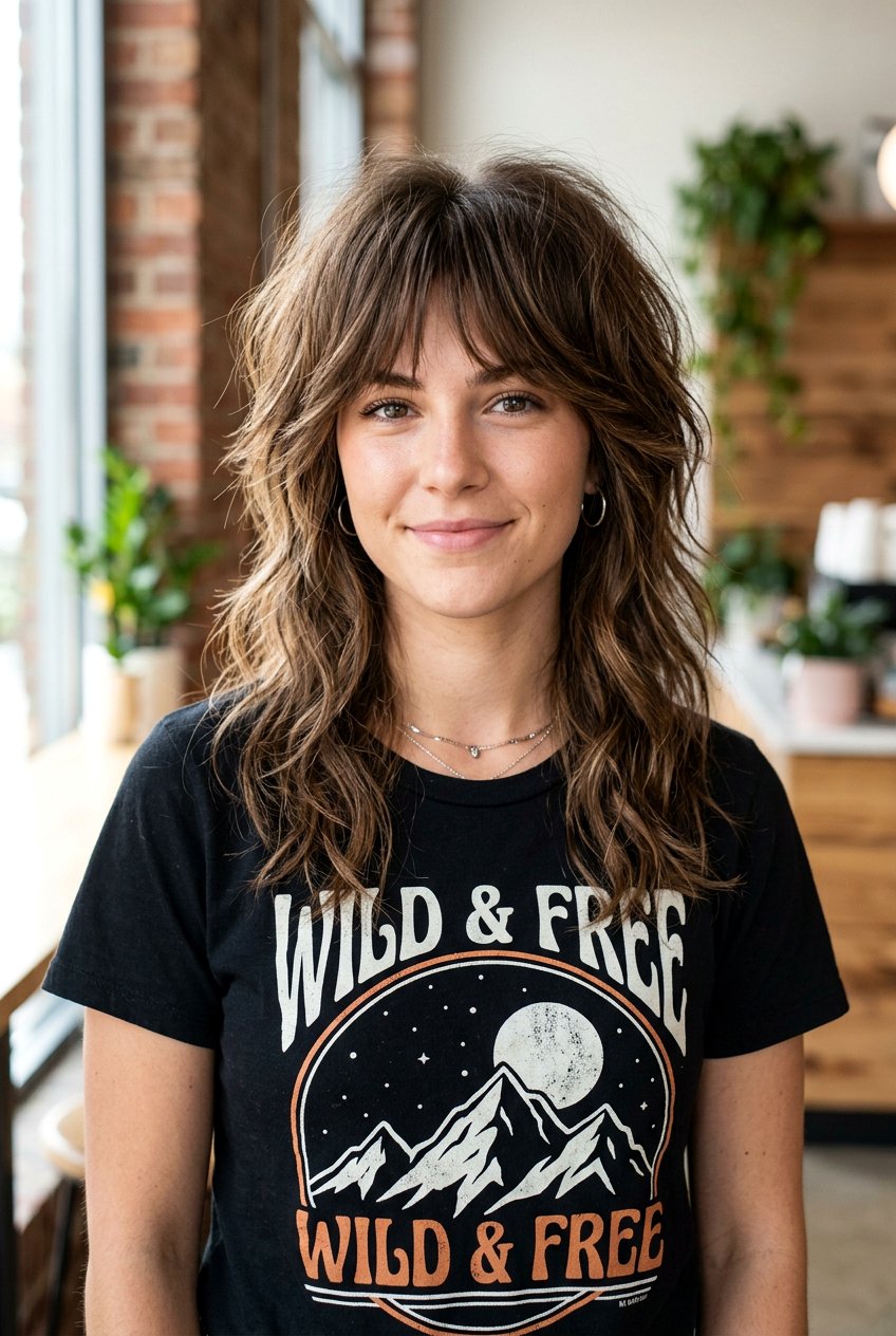 Wolf Cut Medium Length - 20 medium haircut to add volume to fine hair - 20 medium haircut to add volume to fine hair