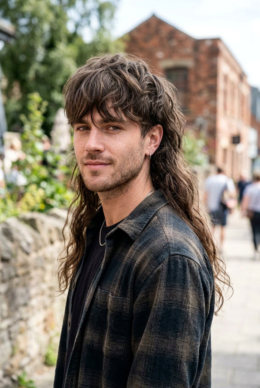 Wolf Cut Mullet - 20 wolf cut men - 20 wolf cut men