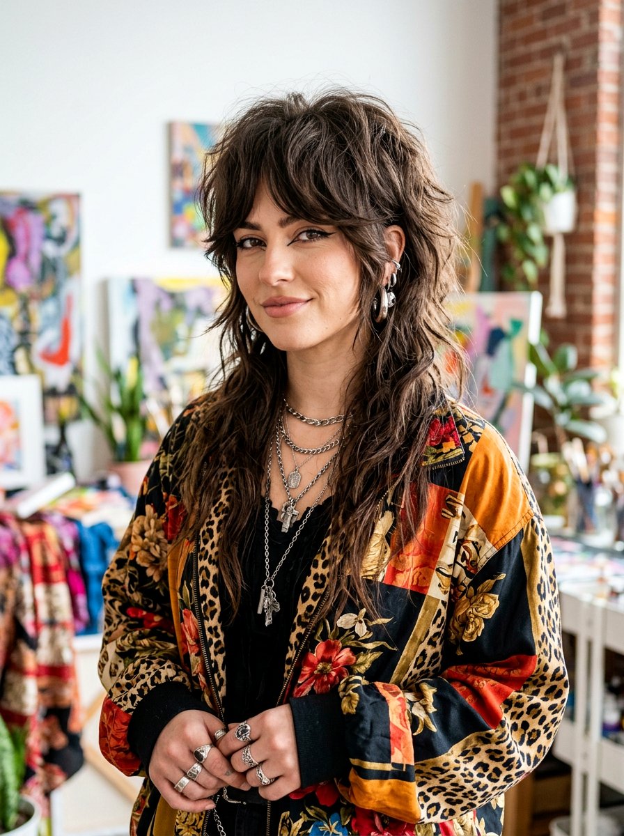 Wolf Cut Shag Mullet Hybrid - 20 shag mullet haircut women - 20 shag mullet haircut women