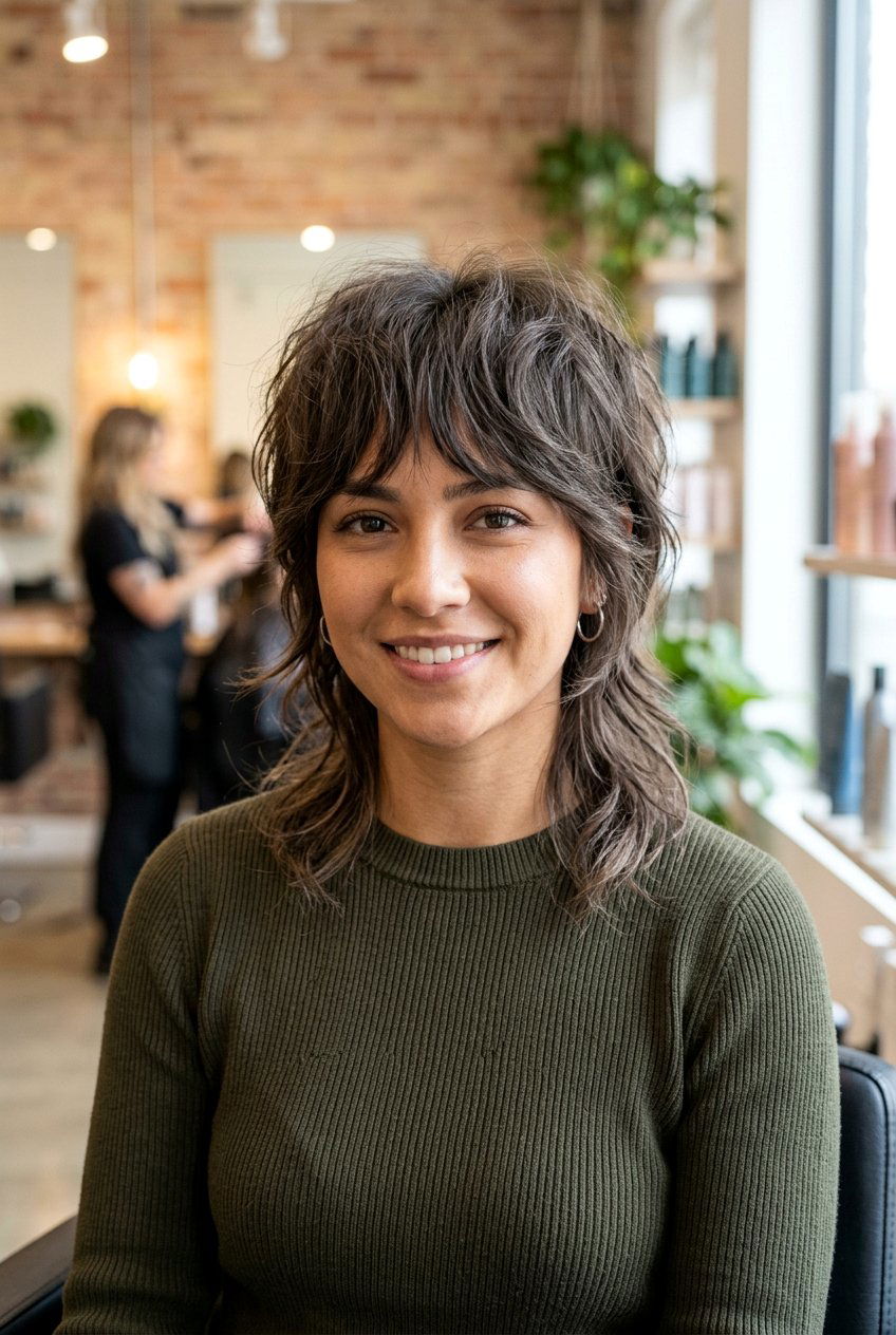 Wolf Cut Short - 20 short hairstyles for women over 40 - 20 short hairstyles for women over 40