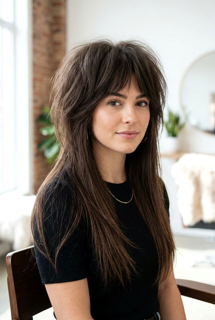 Wolf Cut Straight Hair - 20 hairstyles for straight hair - 20 hairstyles for straight hair