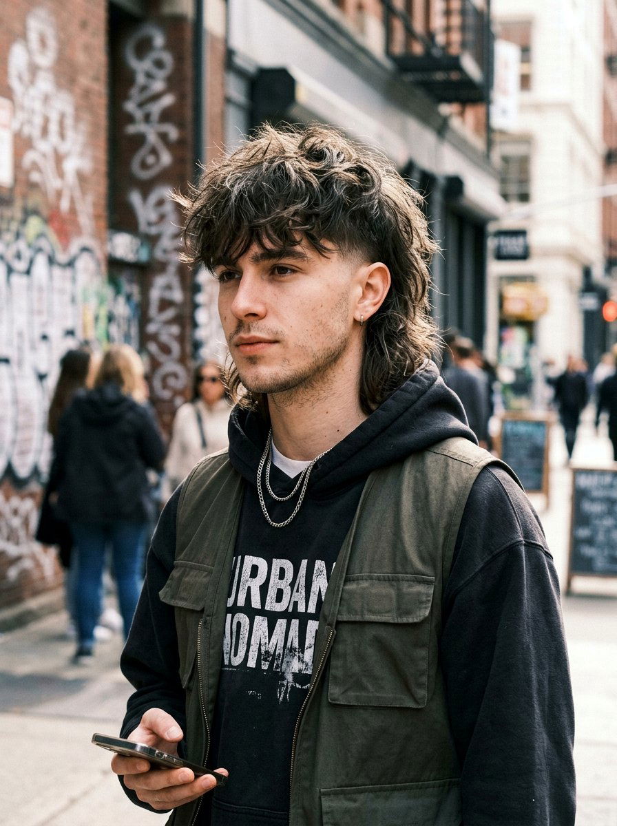 20 Modern Taper Mullet Haircut Men Need To Try Right Now