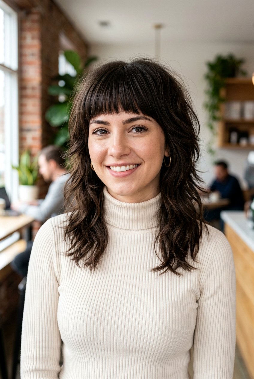 Wolf Cut With Bangs - 20 best wolf cut ideas for women - 20 best wolf cut ideas for women