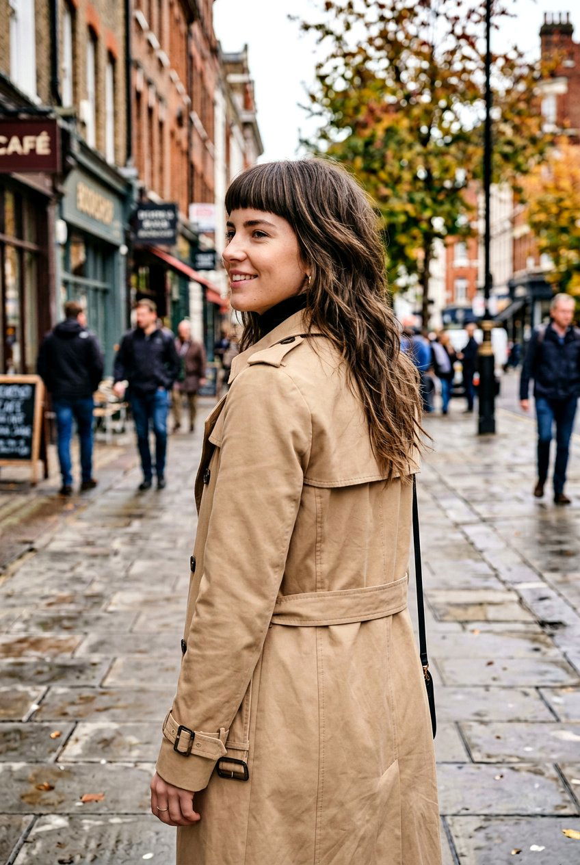 Wolf Cut With Blunt Bangs - 20 wolf cut for heart shaped face women - 20 wolf cut for heart shaped face women