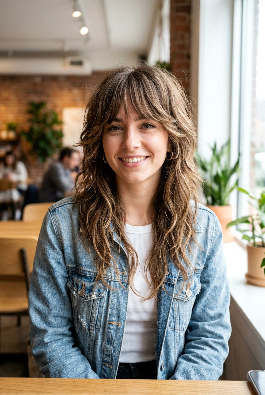 Wolf Cut With Face Framing Layers - 20 best wolf cut ideas for women - 20 best wolf cut ideas for women