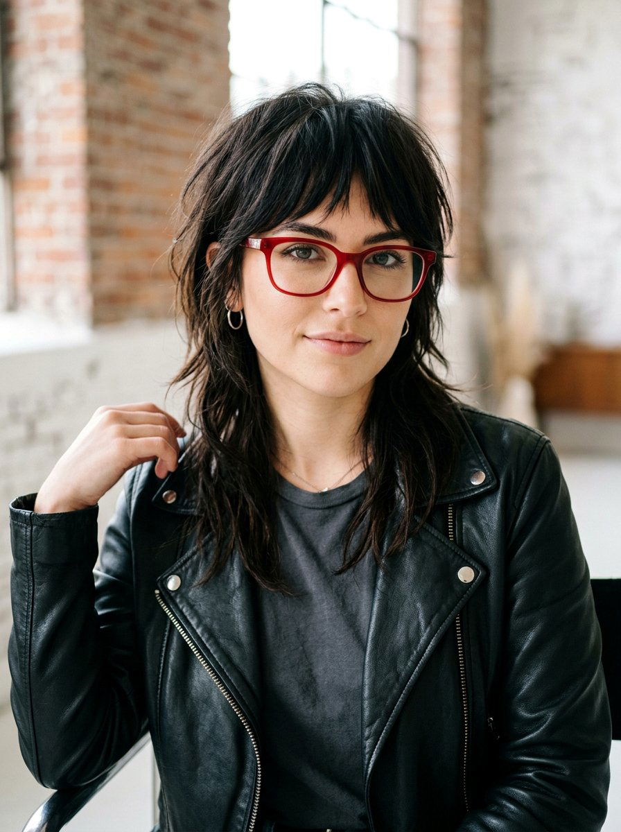 Wolf Cut With Glasses - 20 layered shags for women with glasses - 20 layered shags for women with glasses