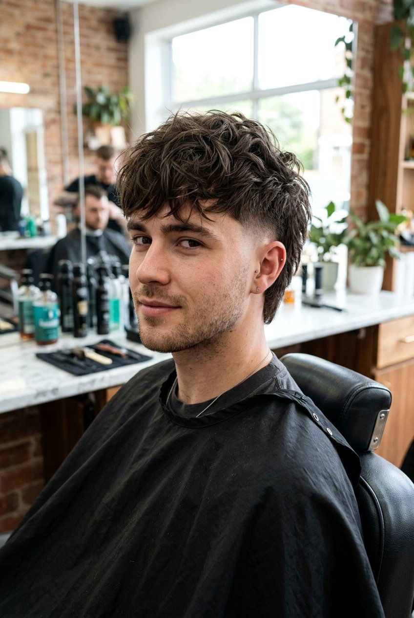 Wolf Cut With Taper Fade - 20 wolf cut men - 20 wolf cut men