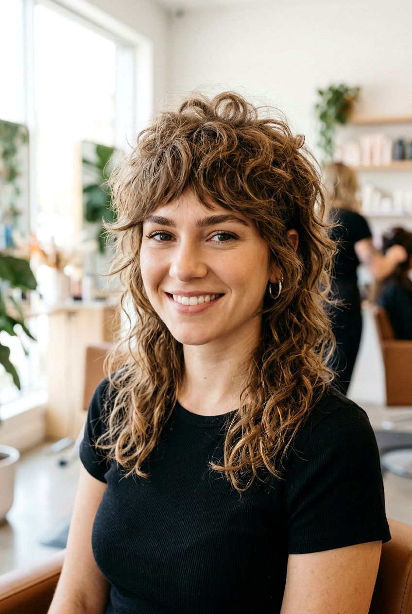 Wolf Cut for Frizzy Hair - 20 hairstyles for frizzy hair - 20 hairstyles for frizzy hair