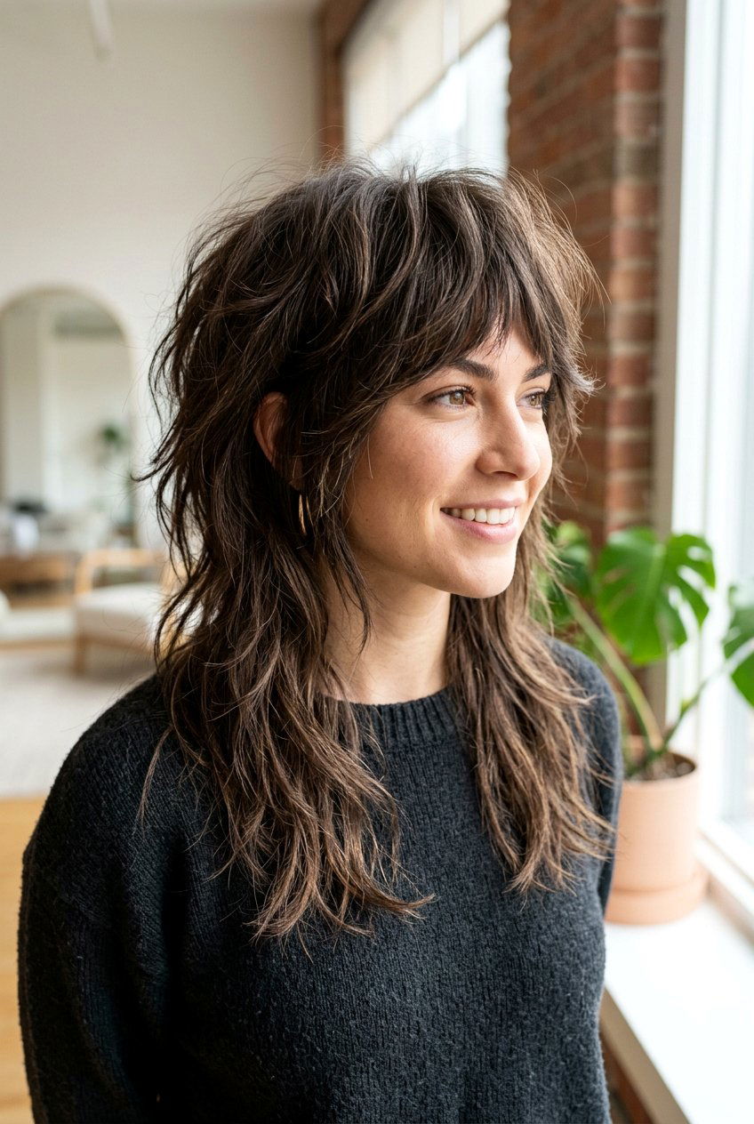 Wolf Haircut - 20 haircuts for oval face shape - 20 haircuts for oval face shape