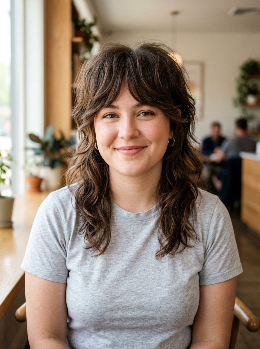 Wolf Mullet Haircut For Round Face - 20 wolf mullet haircut - 20 wolf mullet haircut