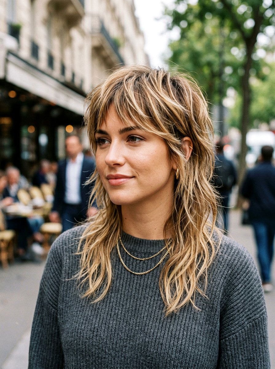 Wolf Mullet Haircut With Highlights - 20 wolf mullet haircut - 20 wolf mullet haircut