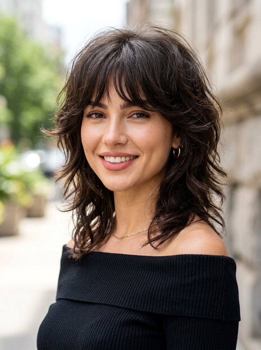 Wolf cut face framing layers thick hair - 20 wolf cut for thick straight hair women - 20 wolf cut for thick straight hair women