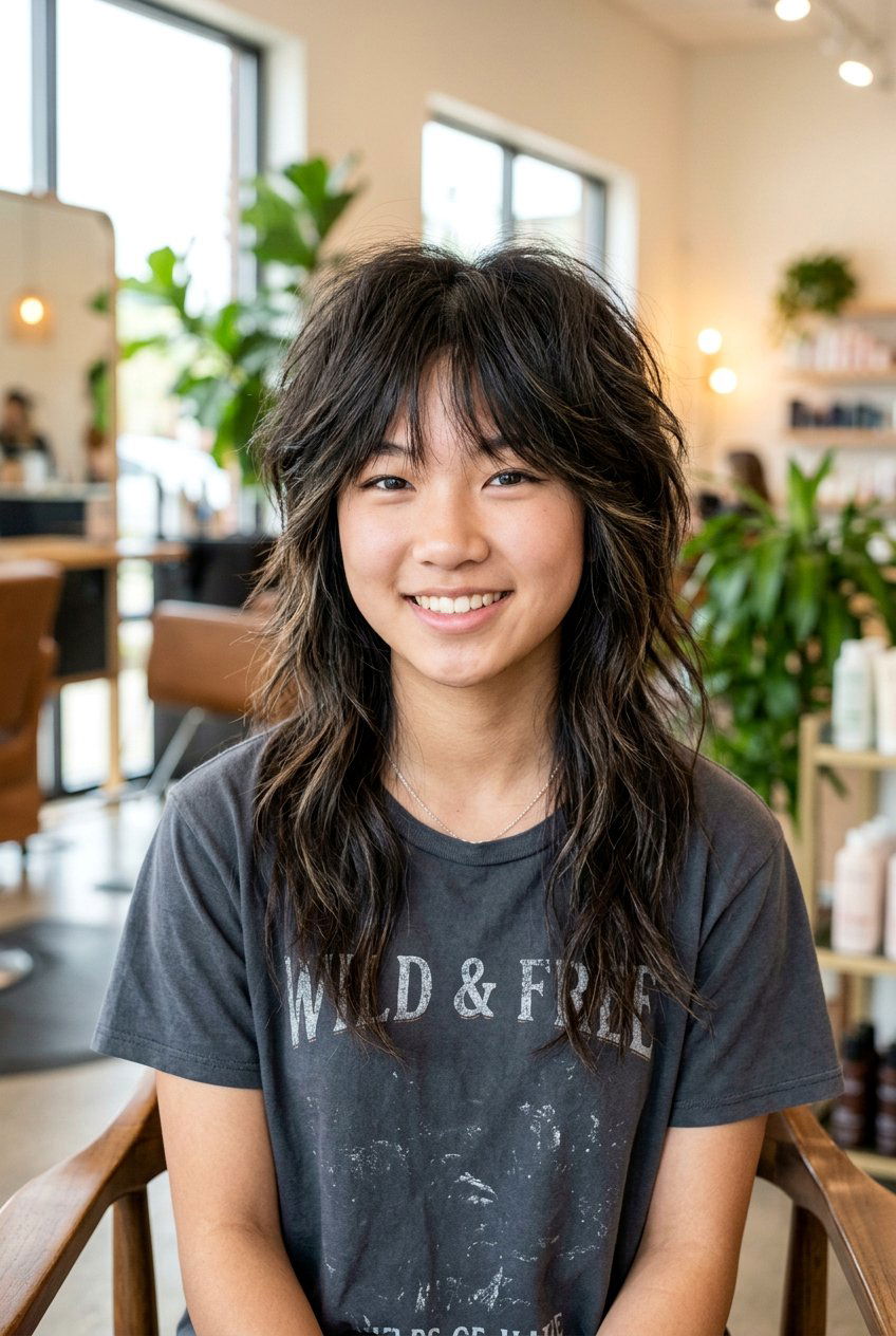 Wolf cut for teenage girls - 20 hairstyles for teenage girls - 20 hairstyles for teenage girls