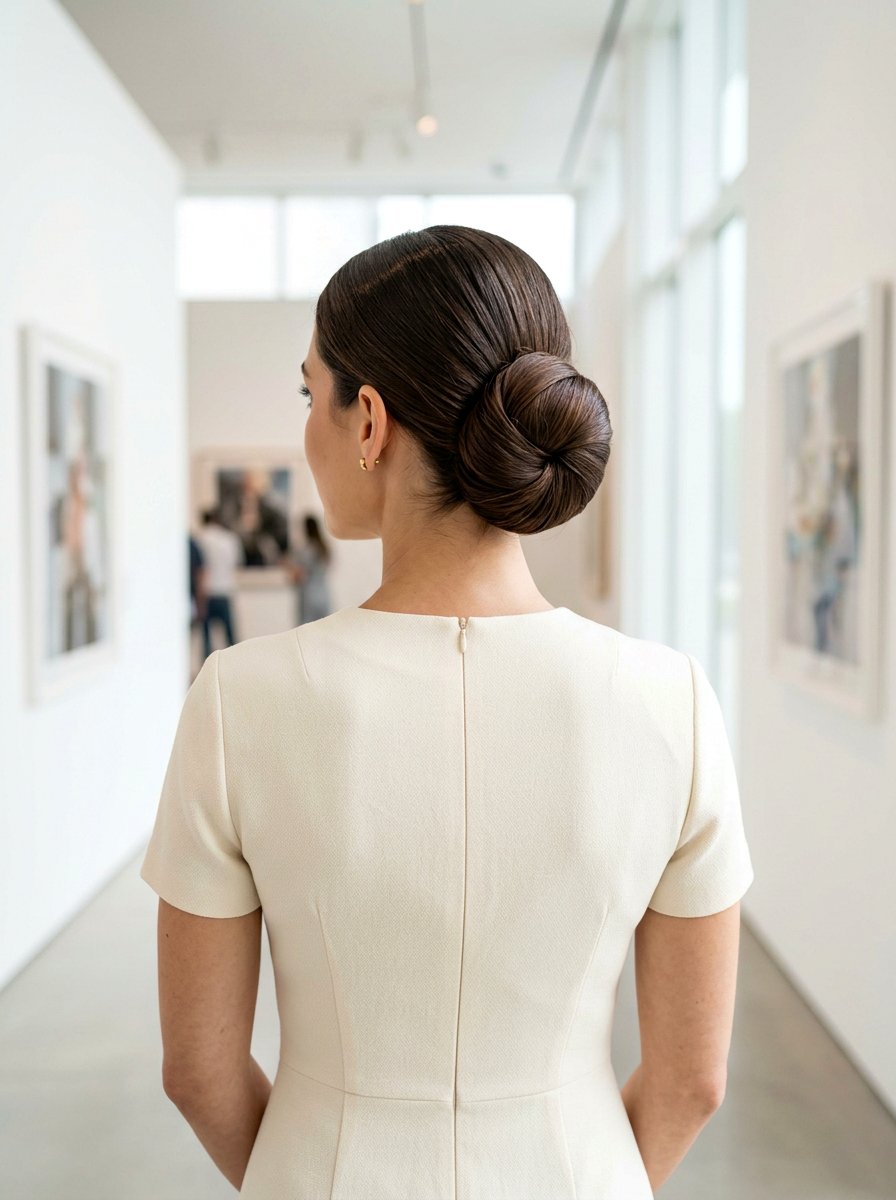 Wrap Around Bun - 20 polished interview bun - 20 polished interview bun