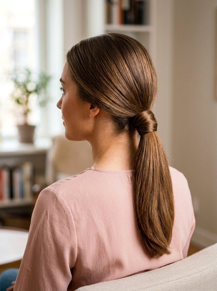 Wrap Around Ponytail - 20 neat job interview ponytail - 20 neat job interview ponytail