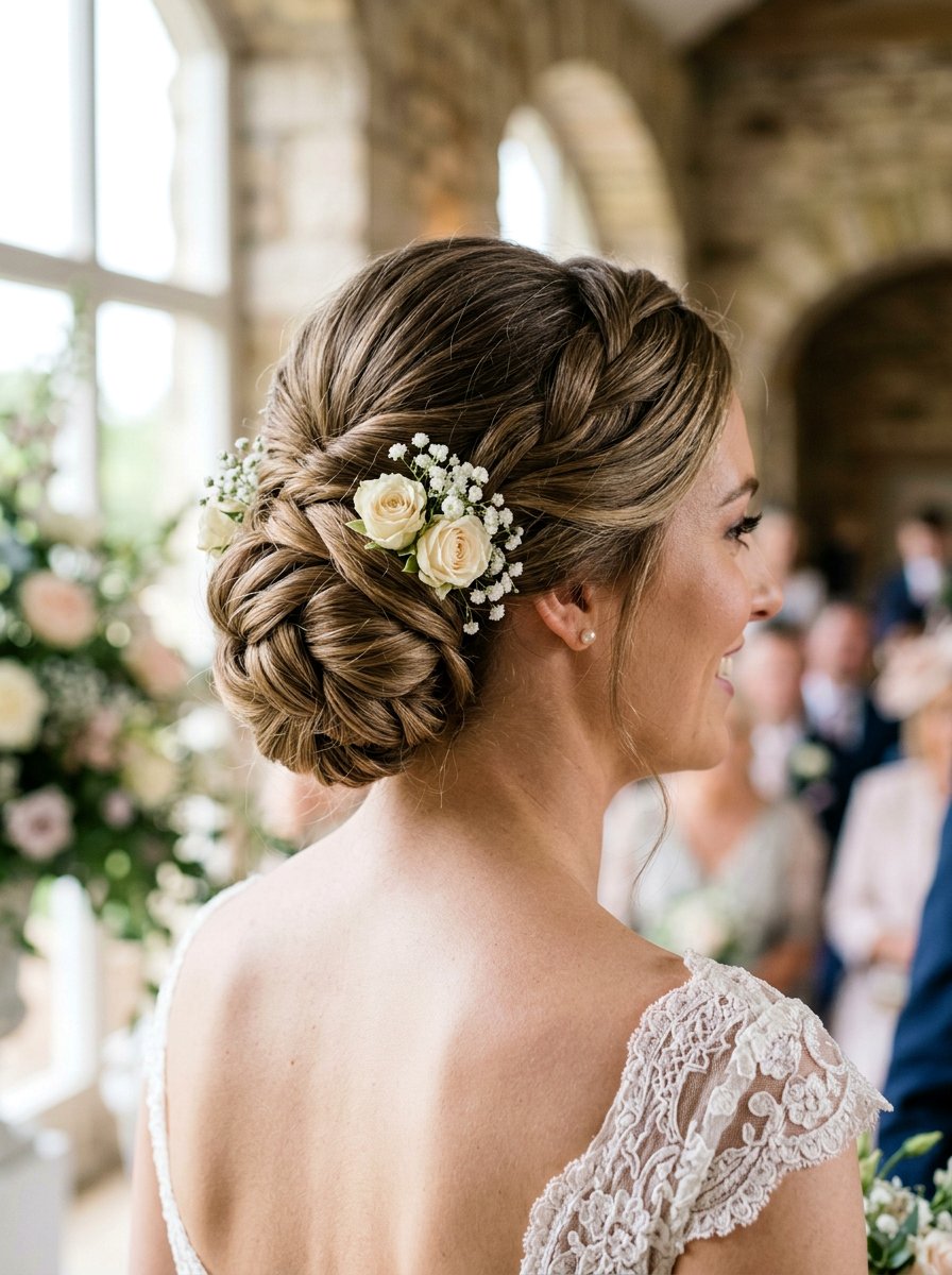 Wrapped Chignon Wedding Hair Long Thick - 20 wedding hairstyles for long thick hair - 20 wedding hairstyles for long thick hair