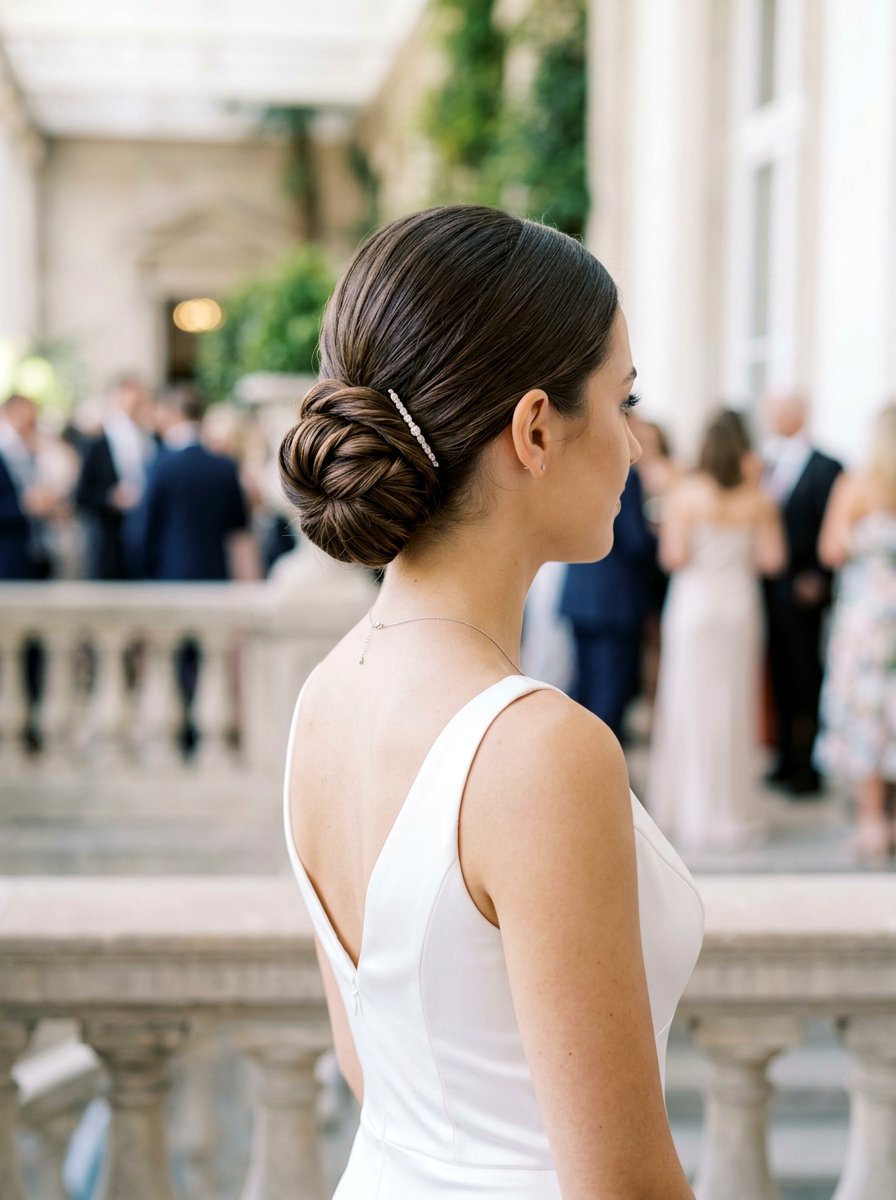 Wrapped Low Bun For Medium Hair - 20 prom low bun for medium hair - 20 prom low bun for medium hair