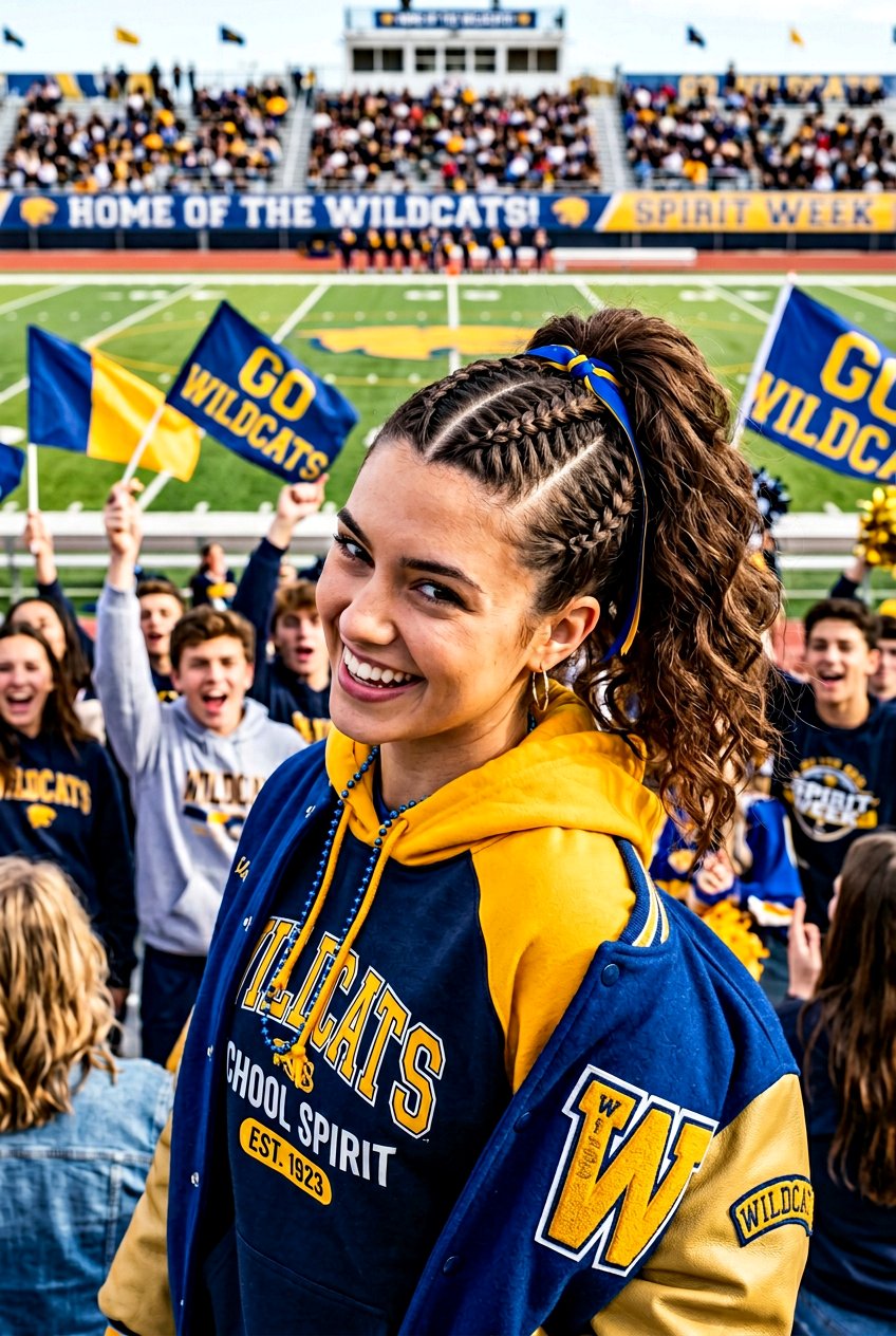 Zig Zag Braided Ponytail - 20 back to school braided ponytail - 20 back to school braided ponytail